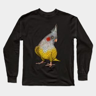 Parrot cockatiel bird cockatiel lover Long Sleeve T-Shirt